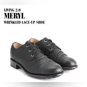 John Fluevog Meryl Black Leather Shoes size 9